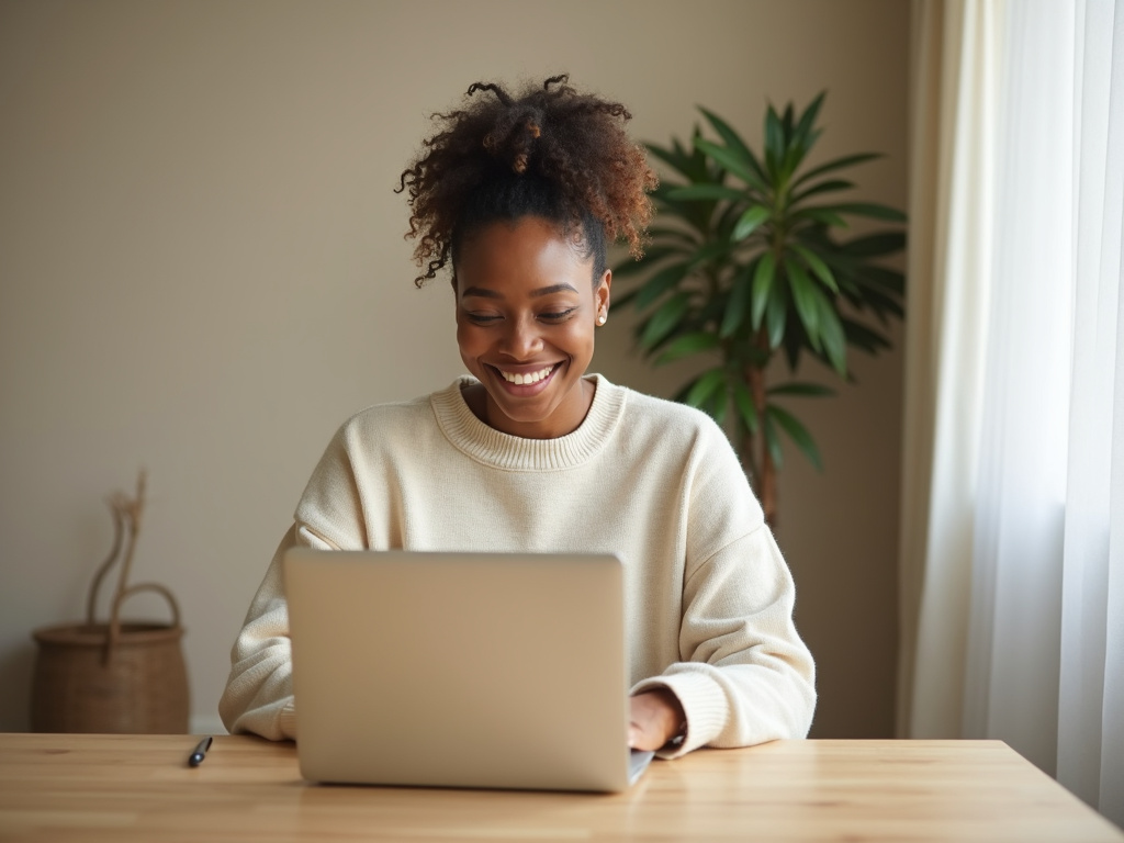 A laptop and notes for recovery coaching resources.